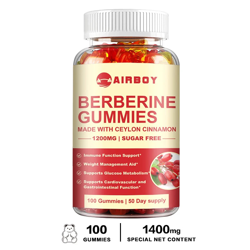 Berberine & Ceylon Cinnamon Gummies