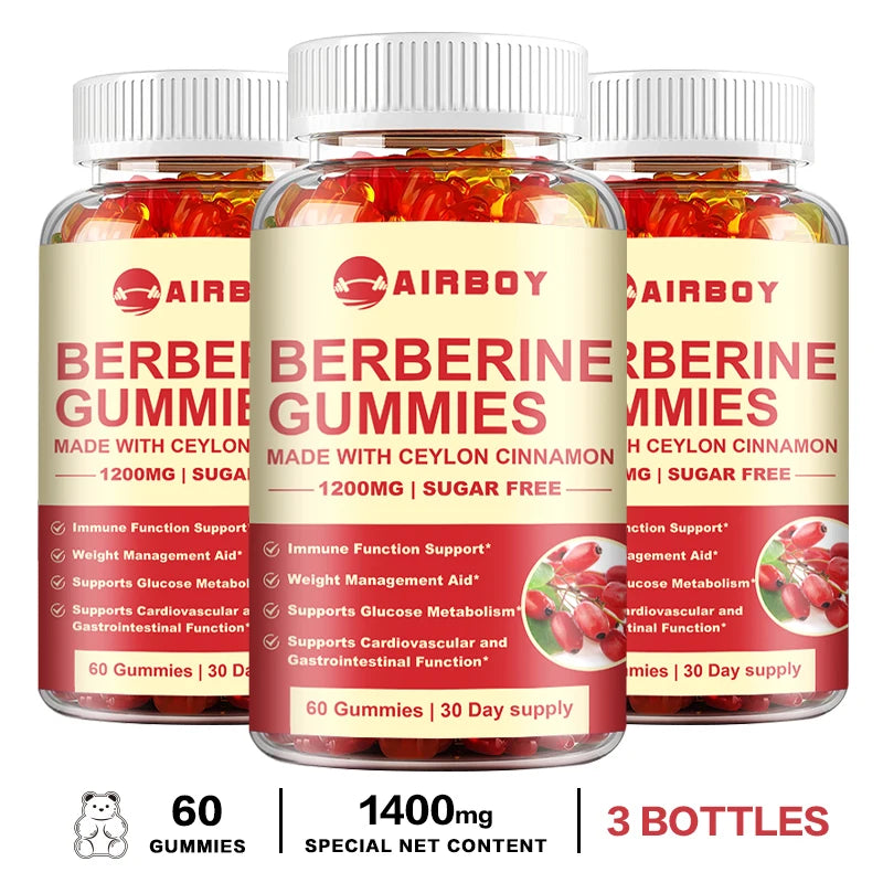 Berberine & Ceylon Cinnamon Gummies