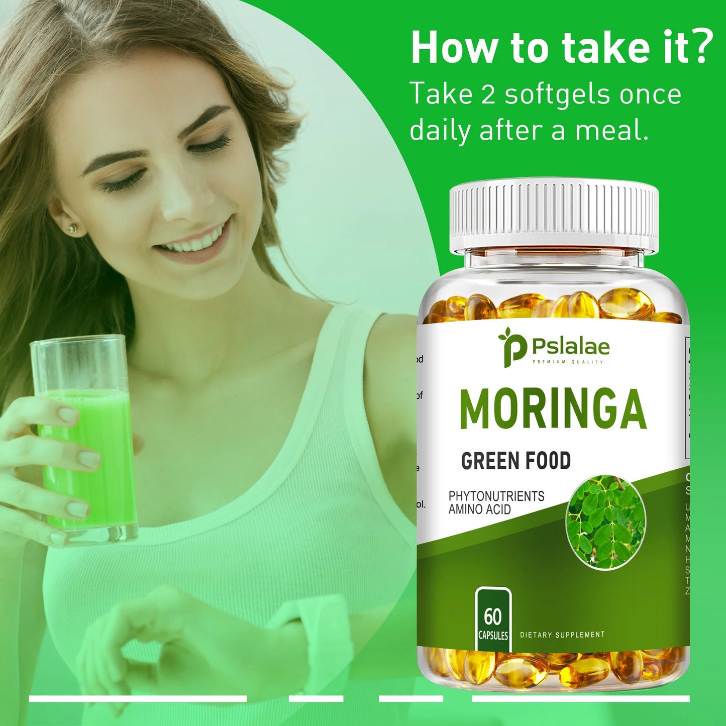 Moringa Supplement Capsules
