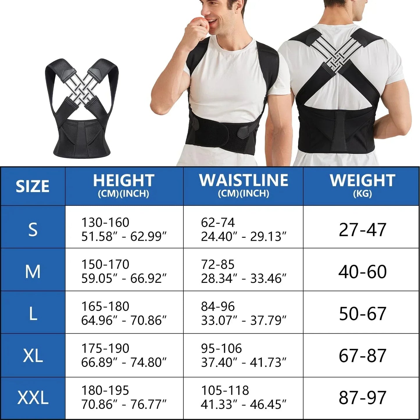 Posture Corrector for Women and Men