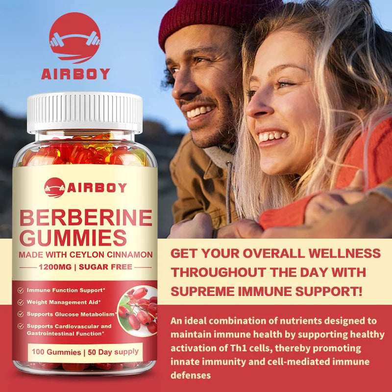 Berberine & Ceylon Cinnamon Gummies