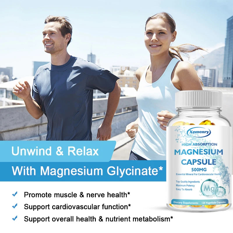 High Absorption Magnesium Capsules 500mg