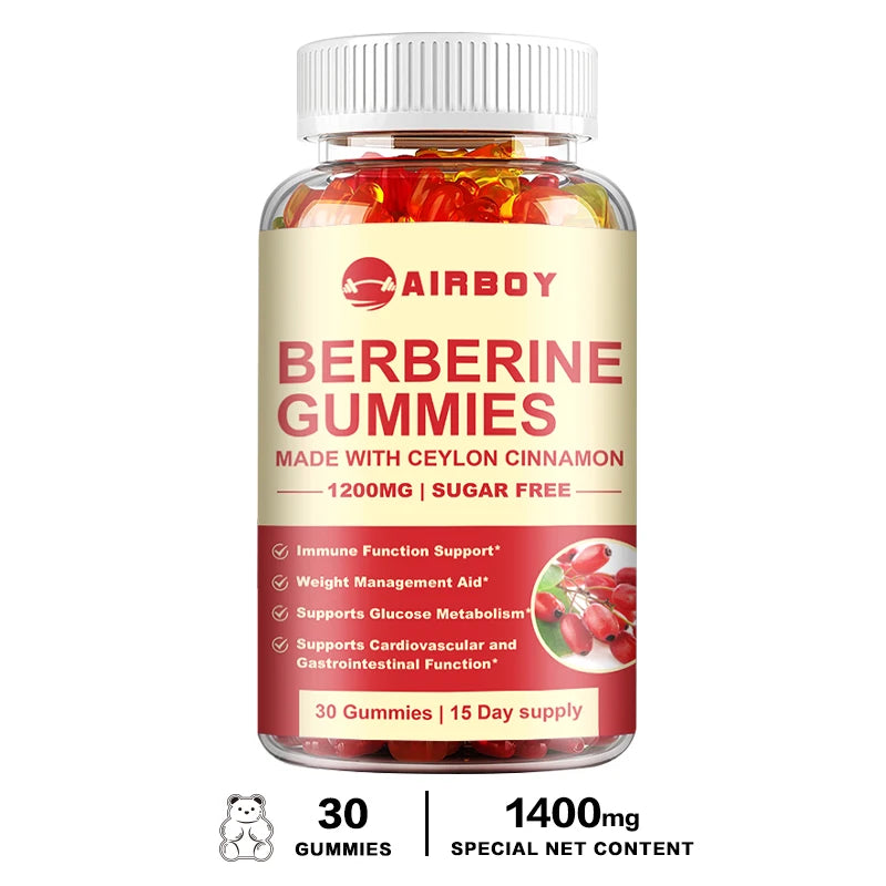 Berberine & Ceylon Cinnamon Gummies