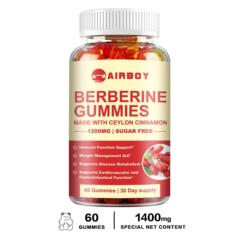 Berberine & Ceylon Cinnamon Gummies